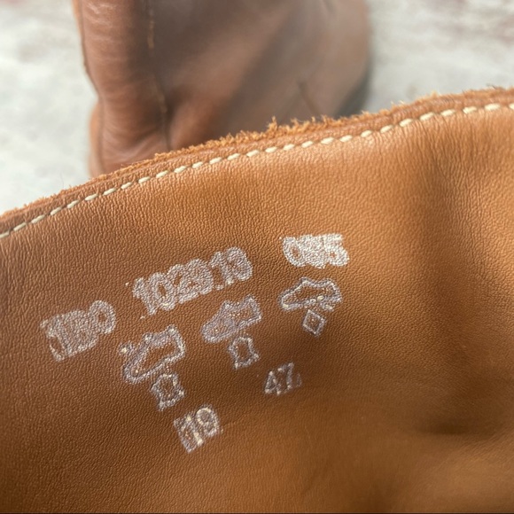 Bowen Brown Leather Chelsea Chukka boots 47 - Picture 9 of 10